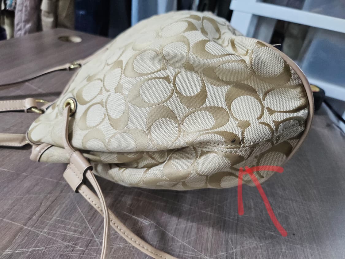 COACH 코치 시그니처 자가드 숄더백 상품이미지9