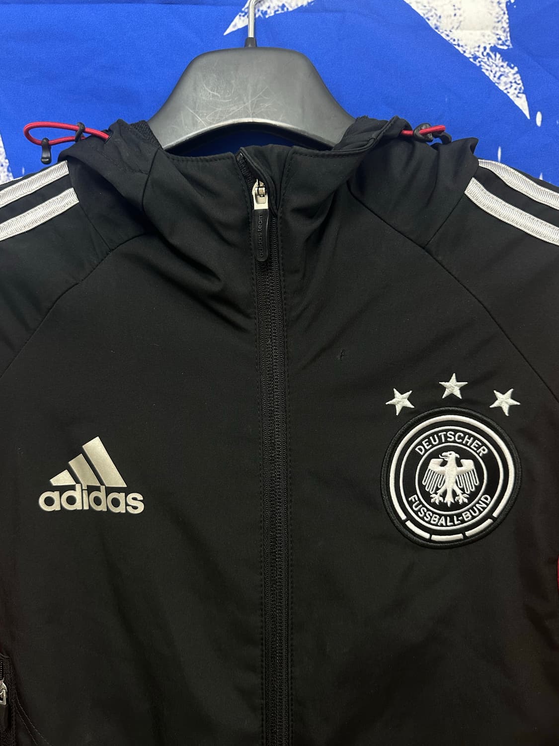 아디다스 올드스쿨 독일 오버핏 바람막이 XL105 상품이미지4