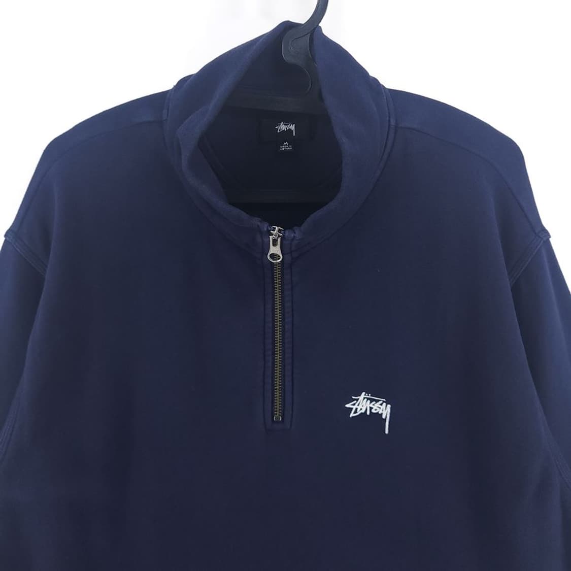 [남M]스투시 21S 스톡 로고 모크 집 스웻[Y63-022] 상품이미지2