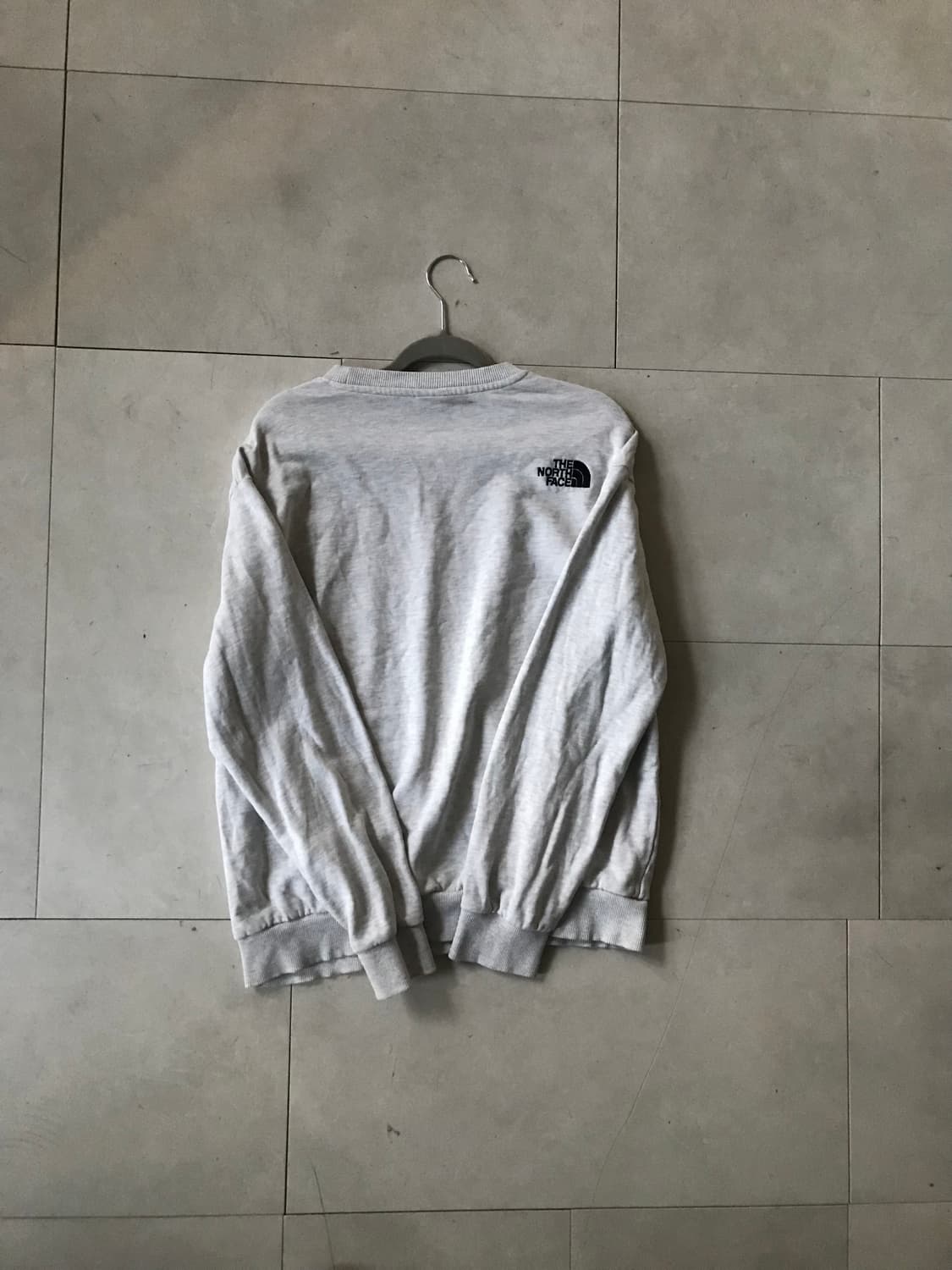 노페 라이트그레이 맨투맨 상품이미지7