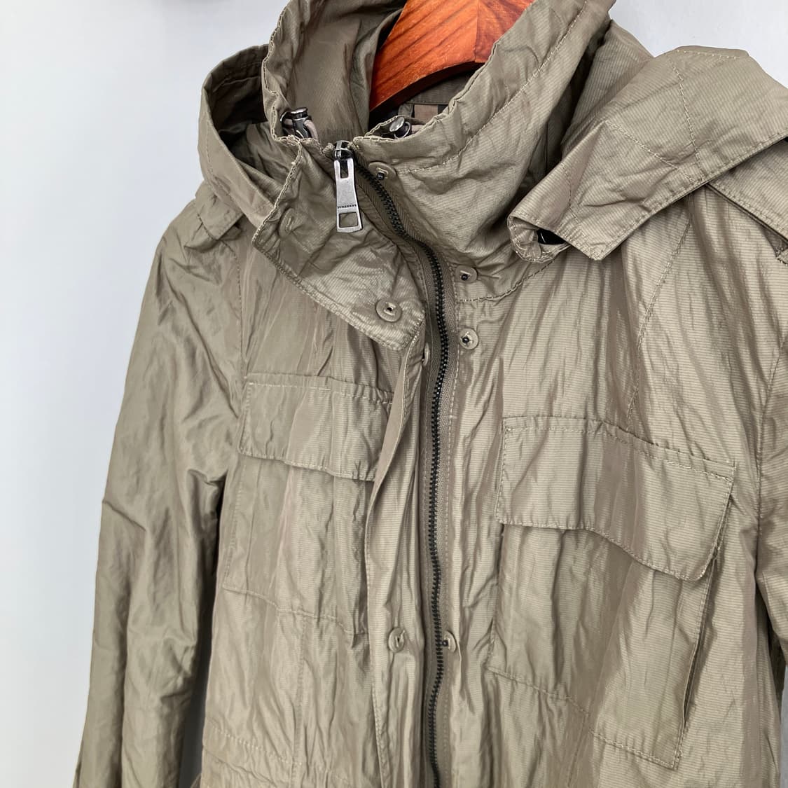 버버리 런던 트윌 메탈릭 유틸리티 야상 상품이미지7