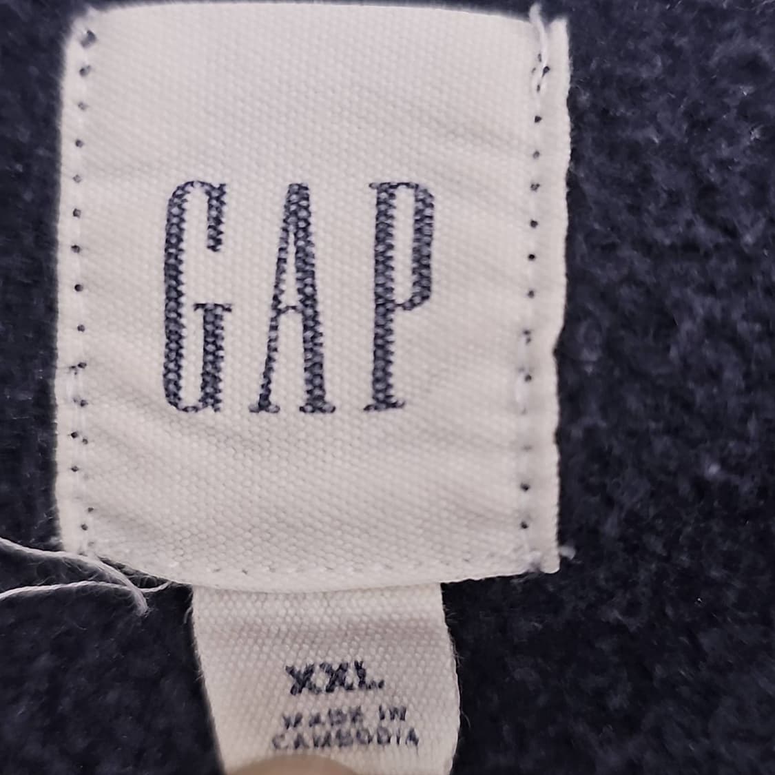 XXL GAP 갭 빅로고 네이비 후드티 상품이미지4