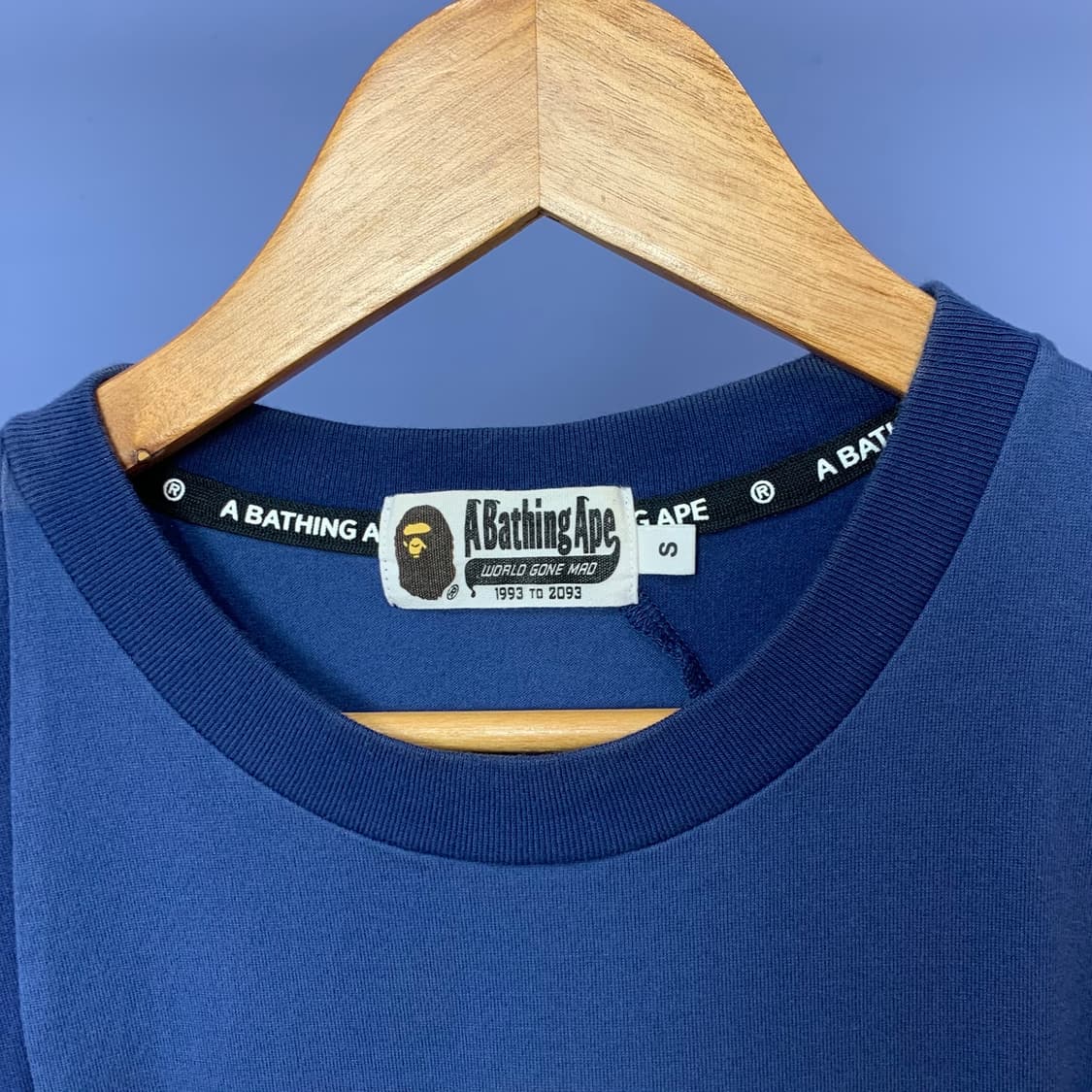 베이프 로고 레터링 반팔 상품이미지6