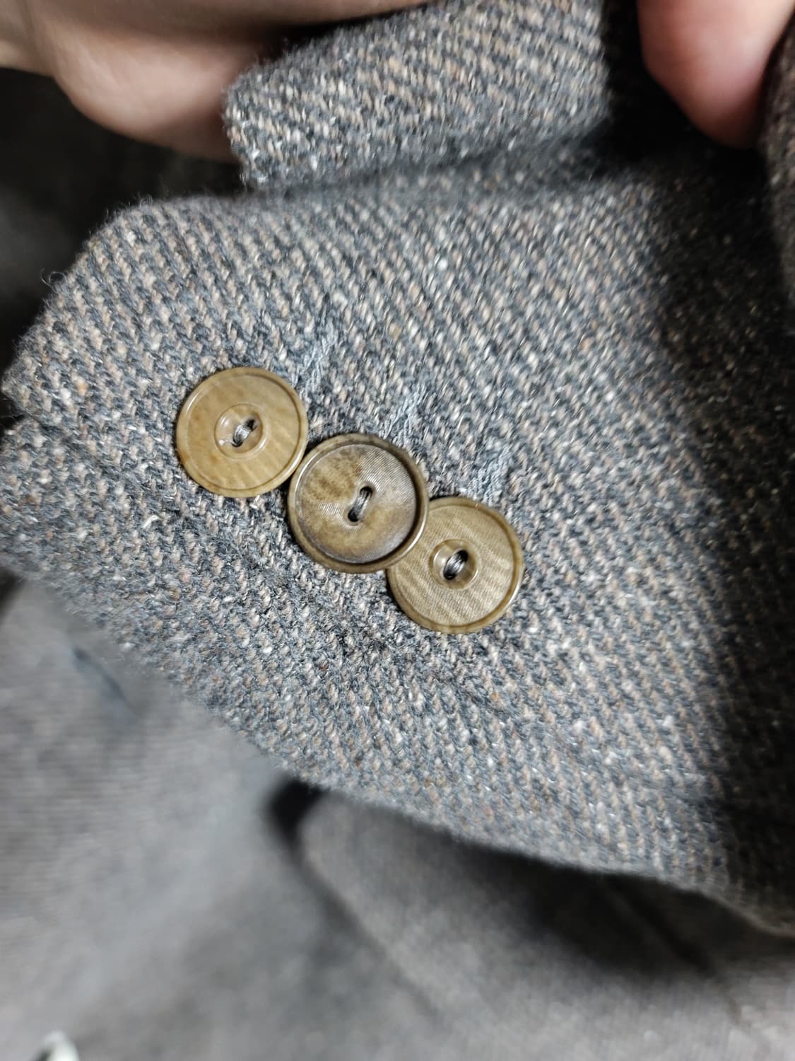 Frank Leder 프랑크 레더 홈스펀 울 트위드 자켓 상품이미지4