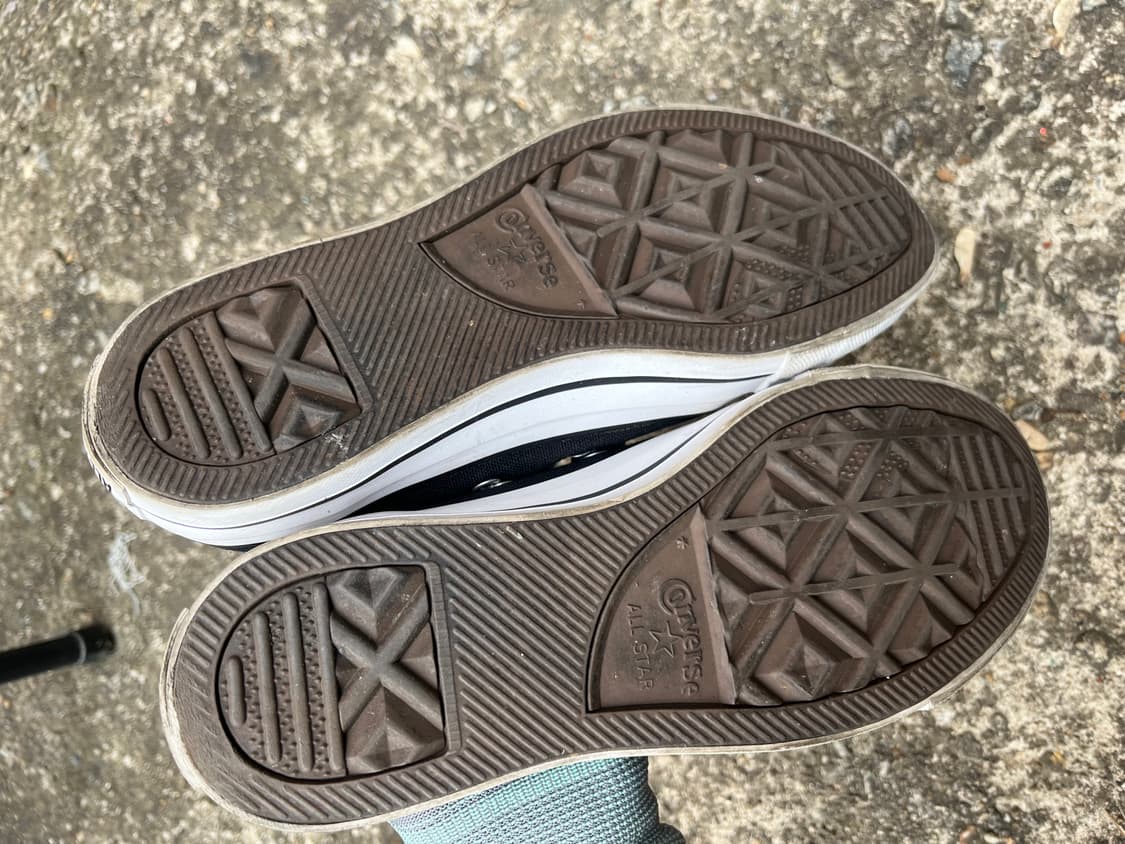 컨버스 척테일러 올스타 블랙 로우 225 상품이미지3