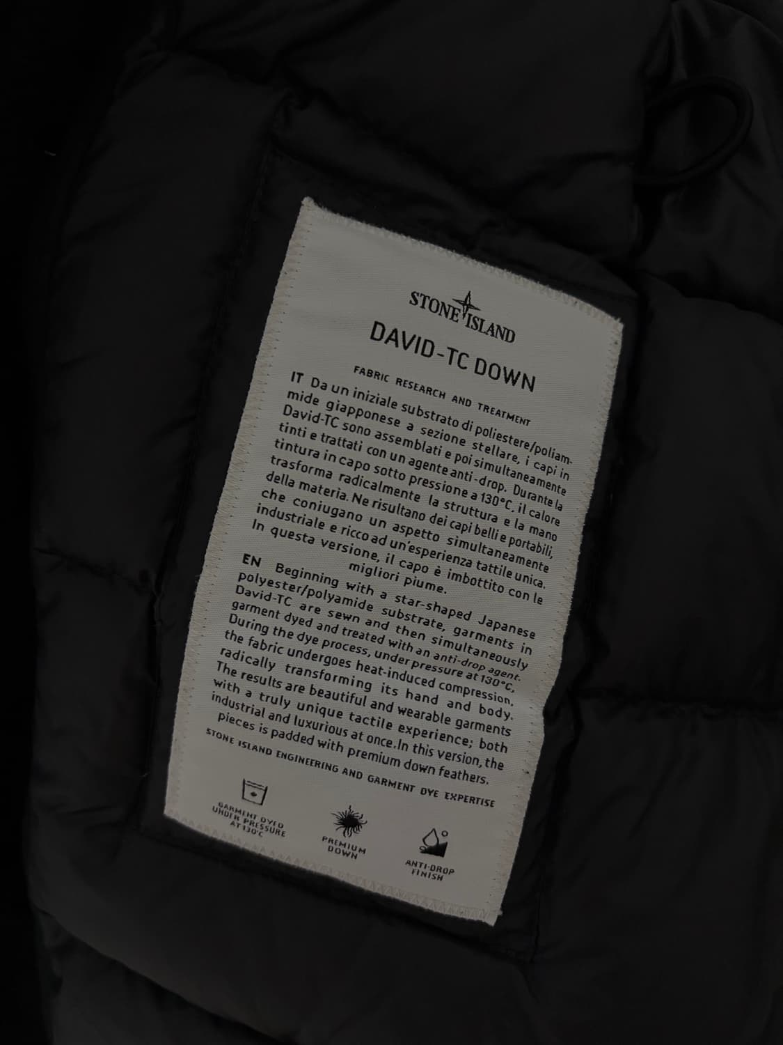 [XL] 스톤아일랜드 패딩 DAVID-TC 다비드-TC 22FW 상품이미지7