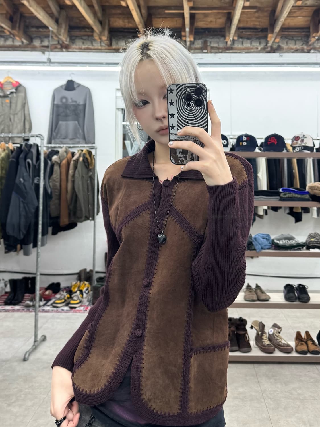 Fiorucci 믹스 가디건 상품이미지1