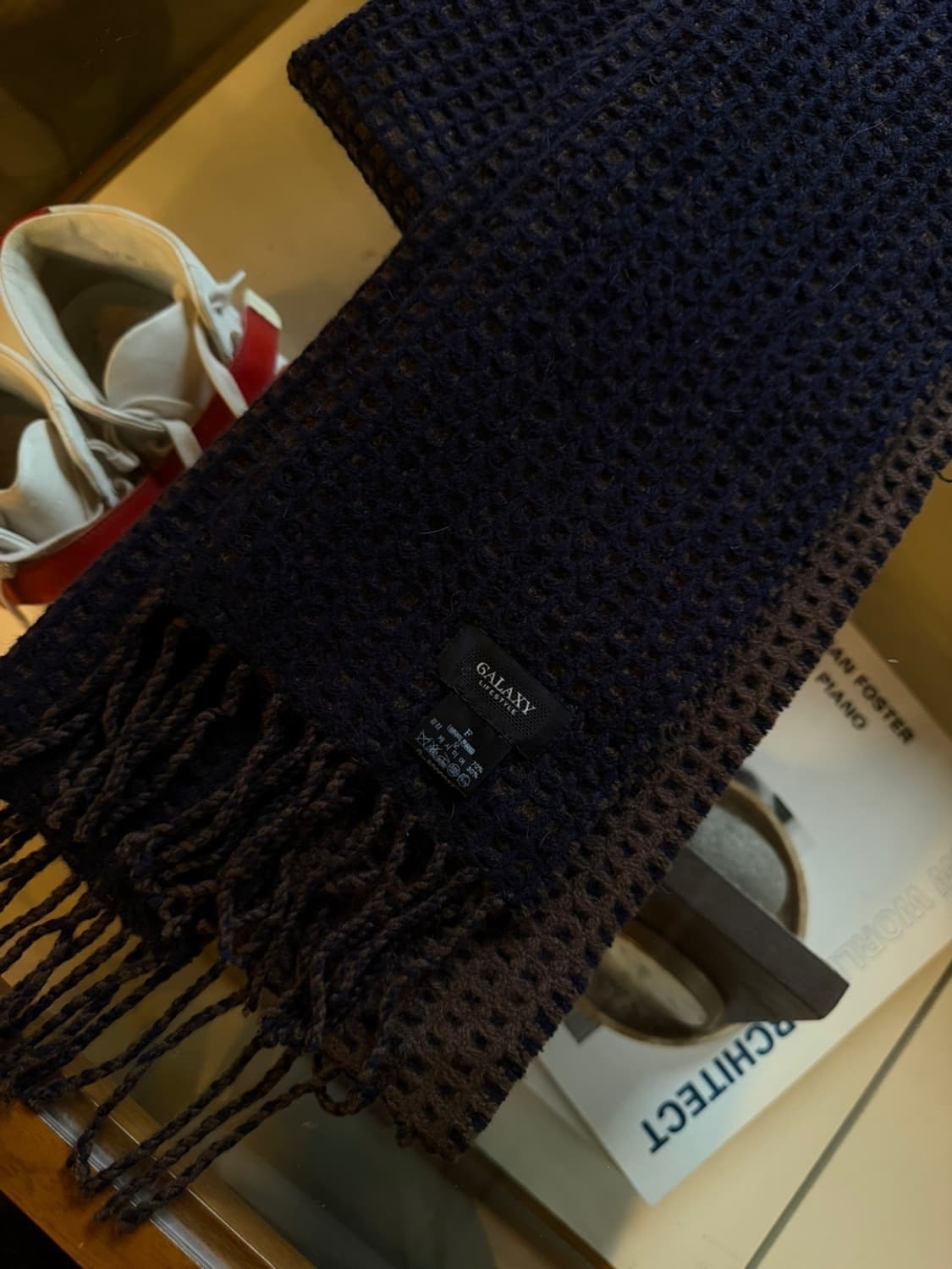 갤럭시 울 캐시미어 머플러 상품이미지3