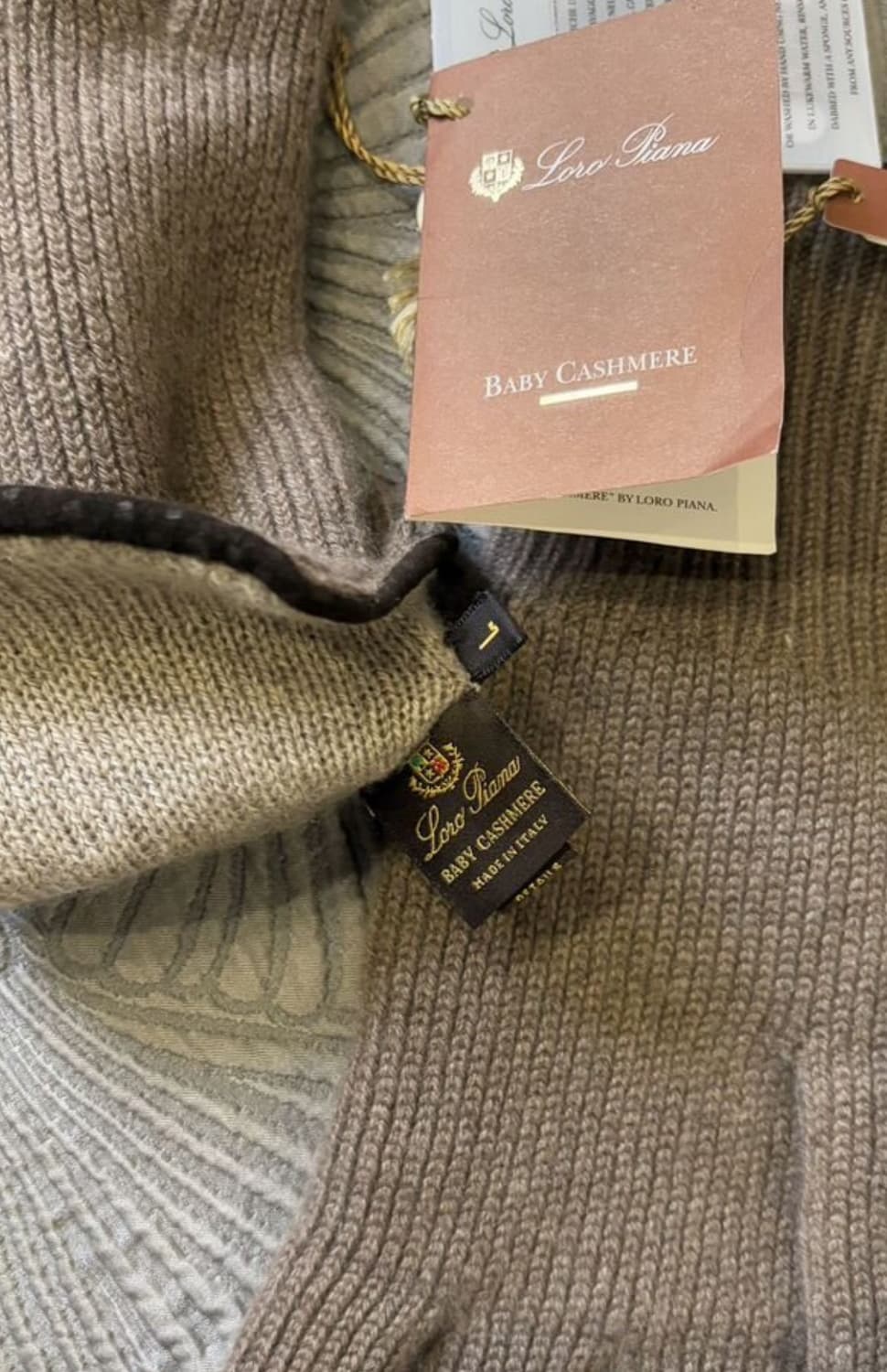 LORO PIANA 로로 피아나 글러브(베이비 캐시미어)L사이즈-해외발송 상품이미지4