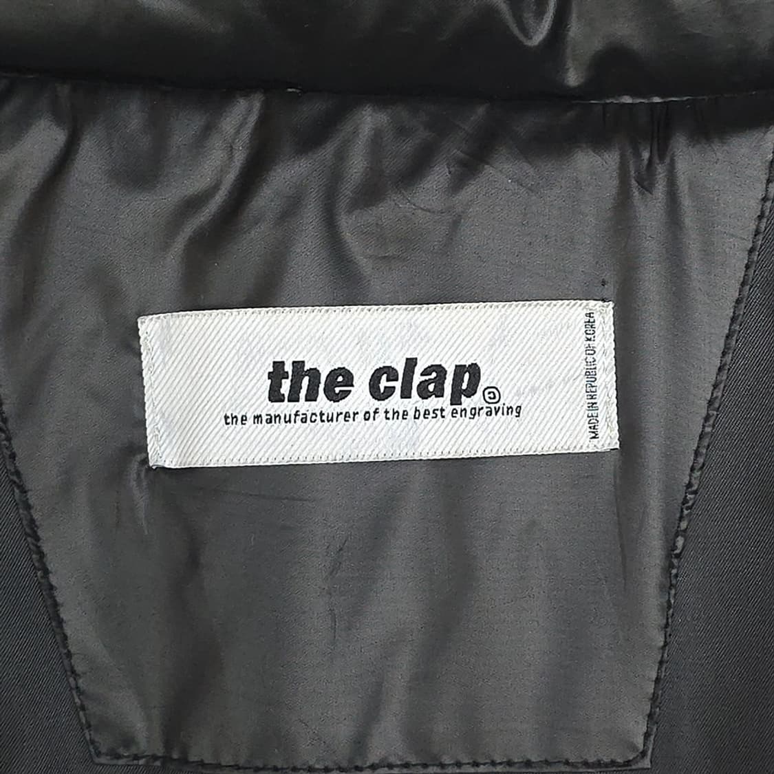 더클랩(the clap) 오버핏 다운 패딩 블랙 상품이미지6