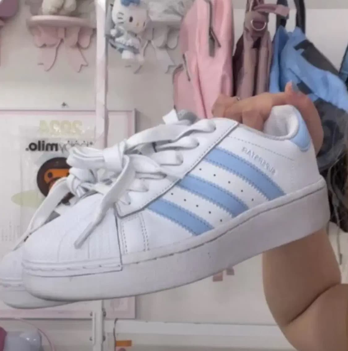 빈티지 아디다스 구 슈퍼스타 흰하  상품이미지2