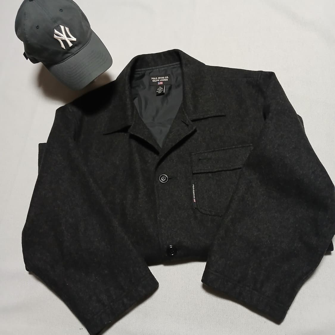 polo 폴로진스 랄프로렌 모직 자켓 오버핏 겨울 가을 코트 상품이미지3