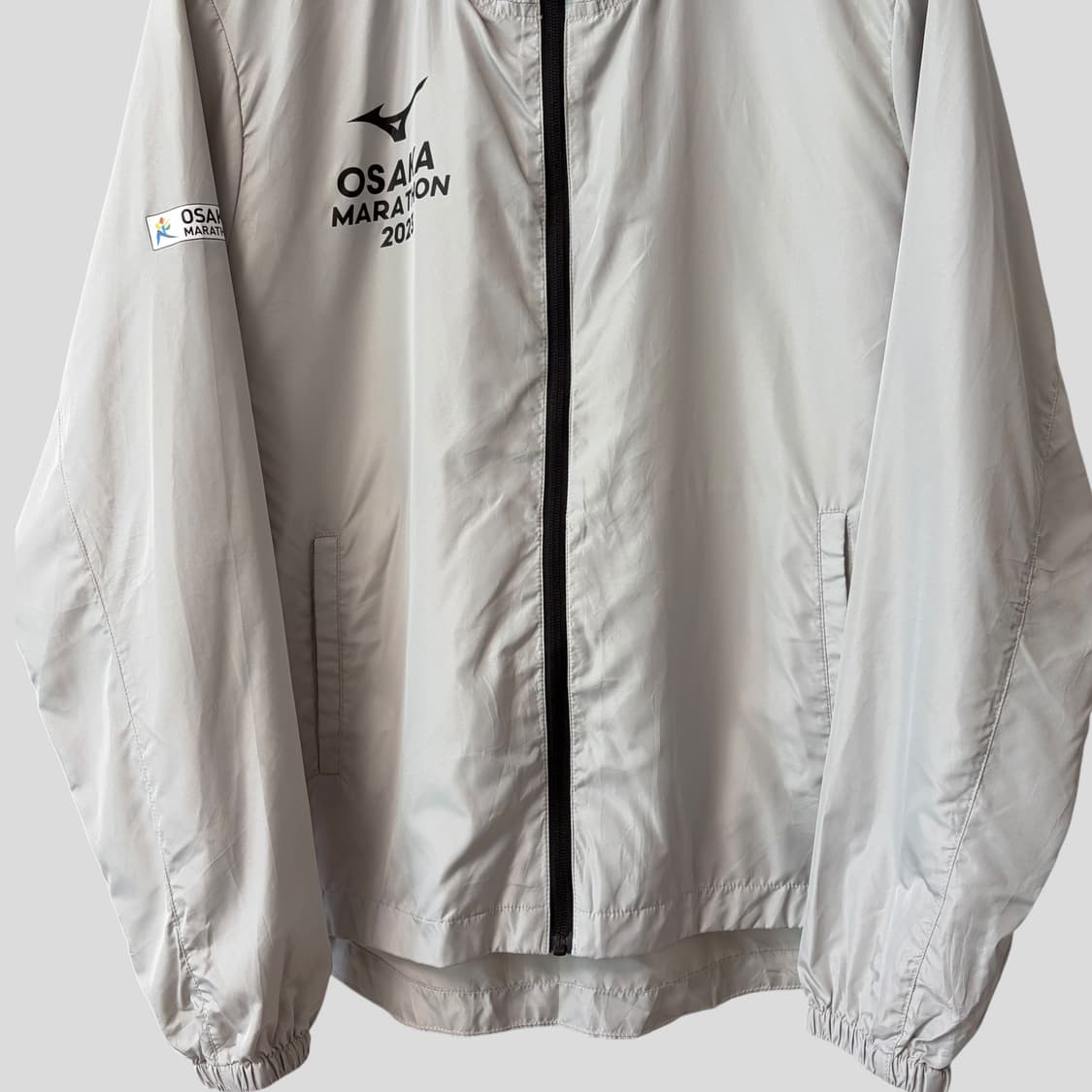 (L)mizuno 미즈노 오사카 마라톤2023 바람막이 상품이미지4