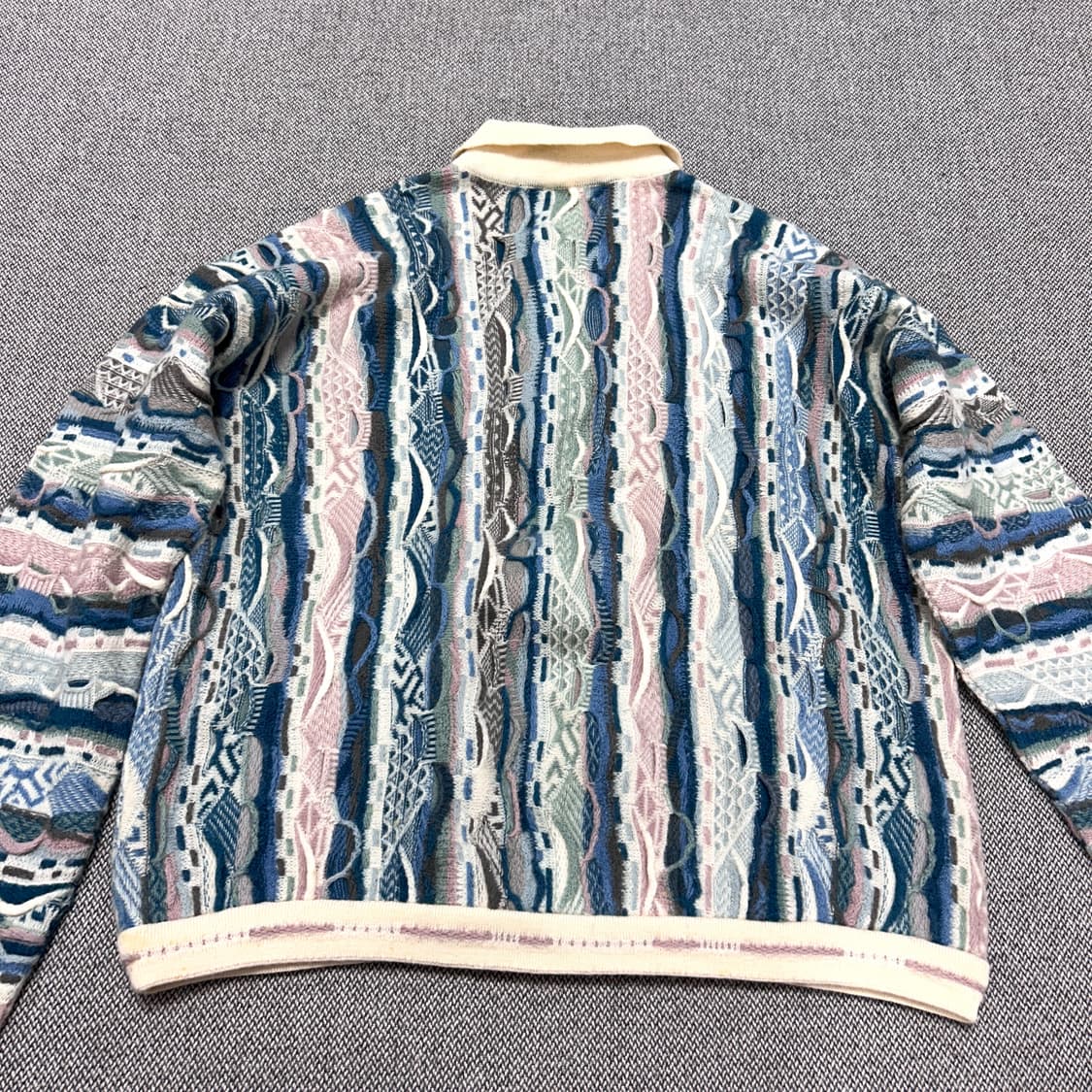 쿠지 빈티지 카라 케이블니트(S) 상품이미지7