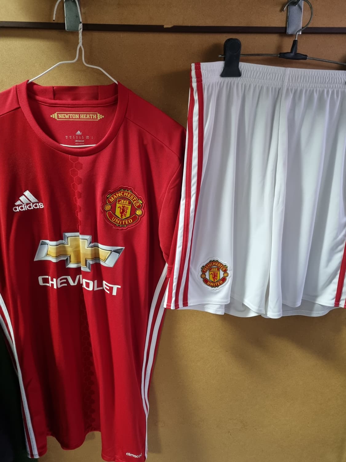 아디다스 맨체스터 유나이티드 반팔 세트 상품이미지1