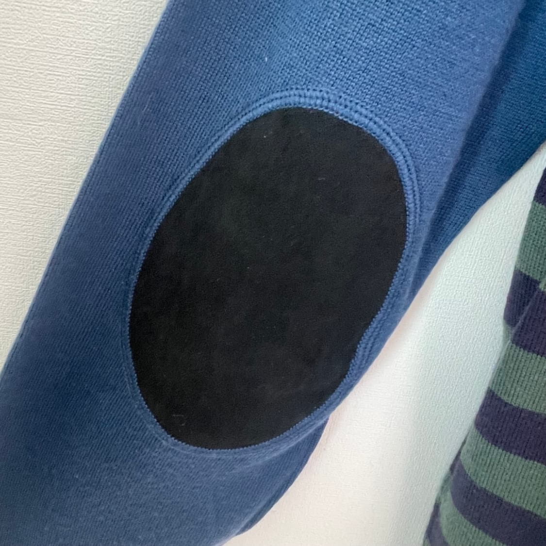 홀랜드에스콰이어 메르노 스웨이드 패치 니트 XL 105 상품이미지7