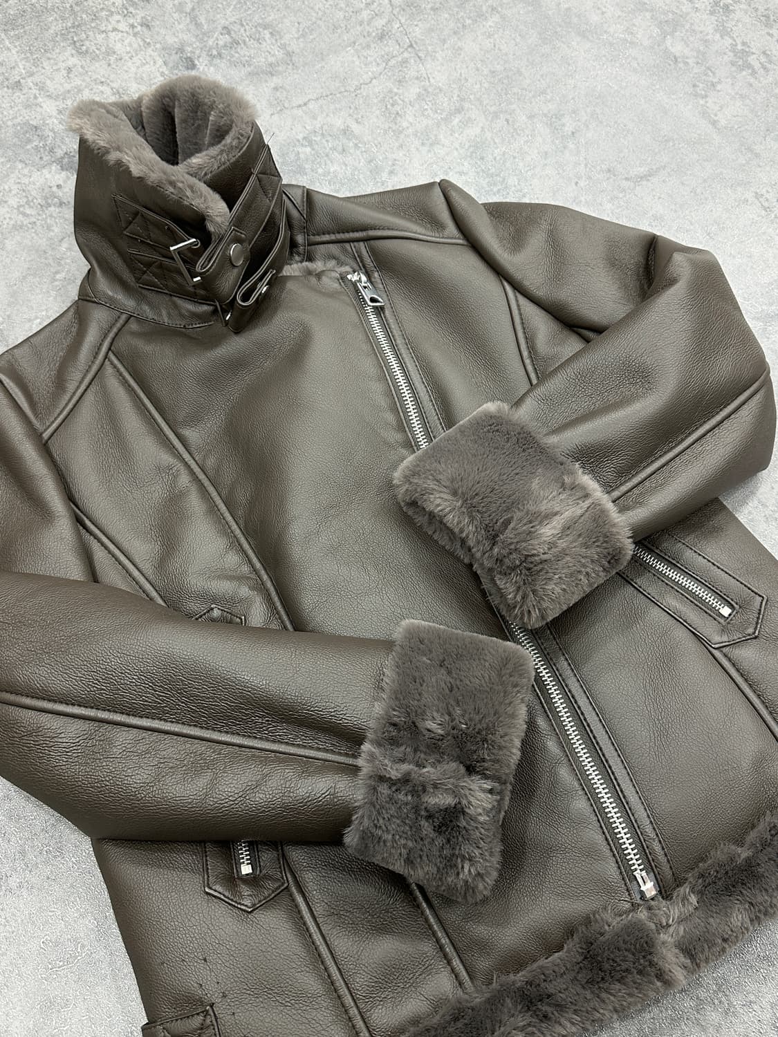 조이너스 무스탕 자켓 상품이미지4