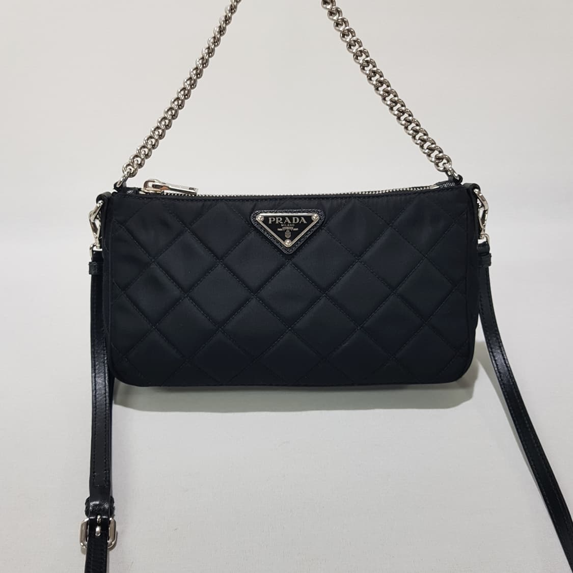 프라다 포코노 퀄팅 미니 체인 숄더백 1bh026 상품이미지2