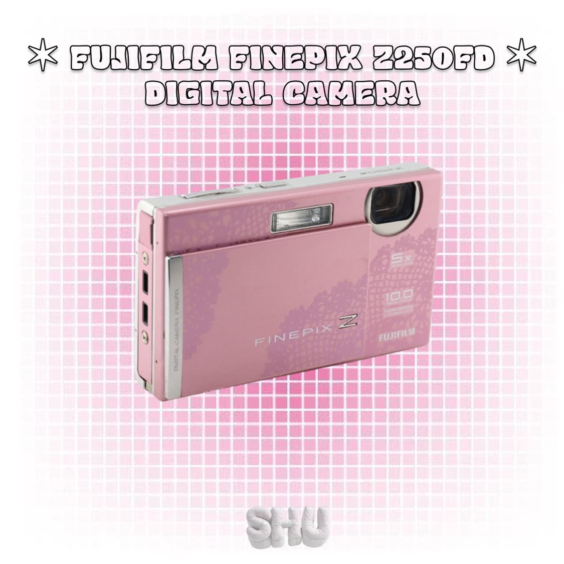 후지필름 파인픽스 Z250FD 빈티지 디지털 카메라 핑크 상품이미지3