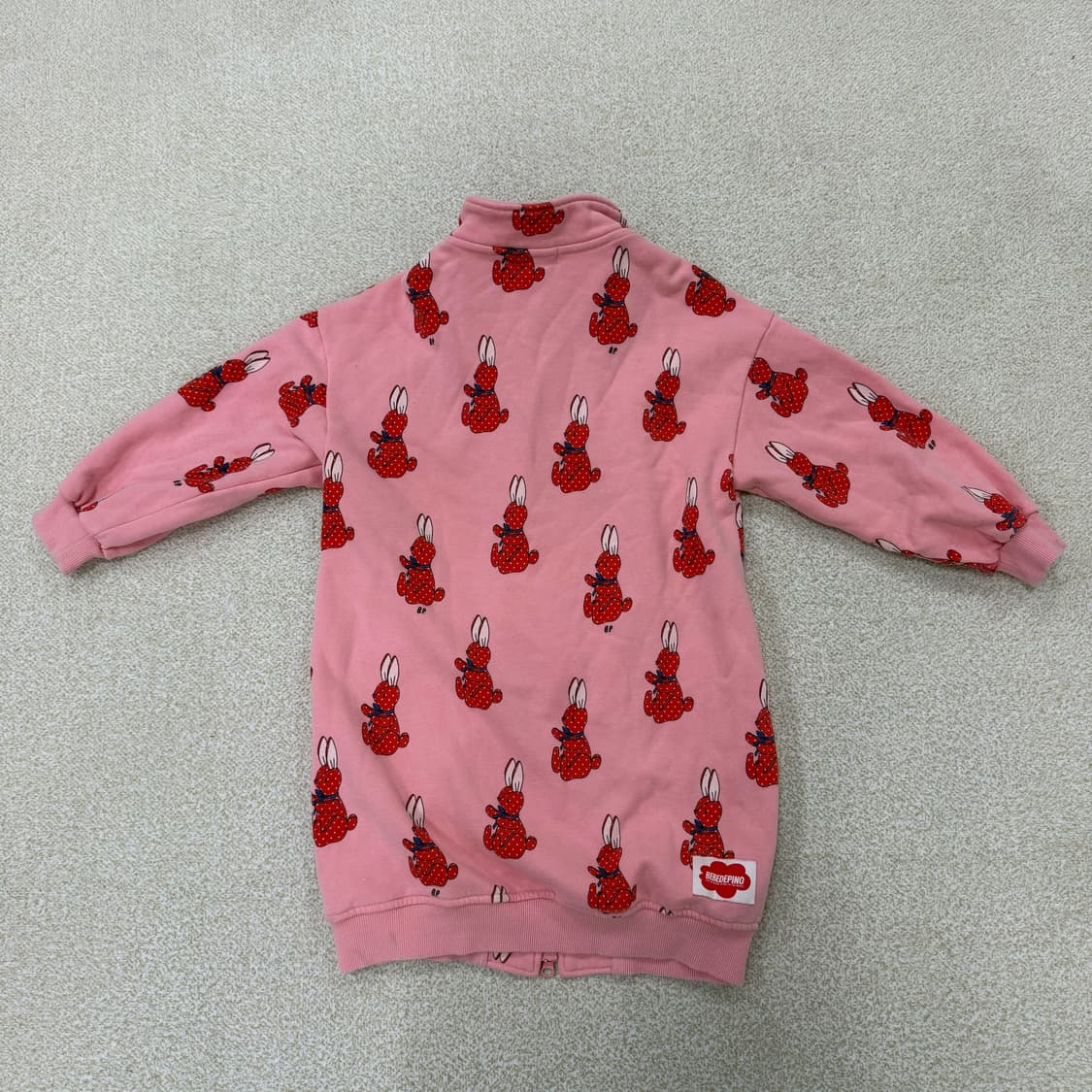 120 베베드피노 올오버 도트버니원피스 0127T1 상품이미지2