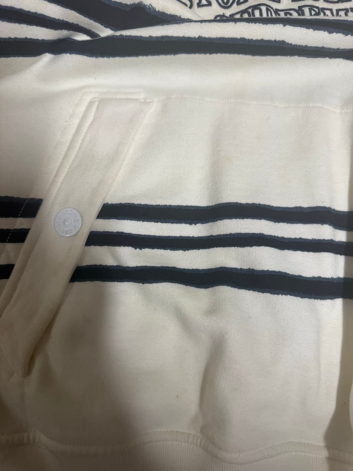 슈프림 스톤아일랜드 워프 스트라이프 후드 상품이미지4