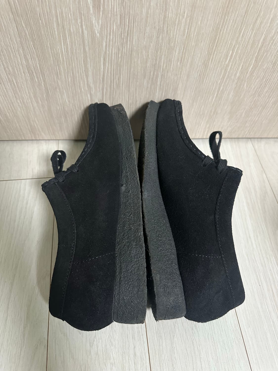 230) 클락스 왈라비 블랙 스웨이드 상품이미지5