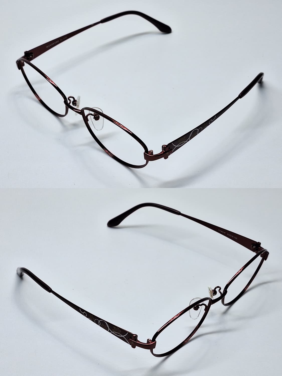 일본 사바에 하우스 HANAHARU No.3292 꽃무늬 티타늄 안경테 상품이미지8