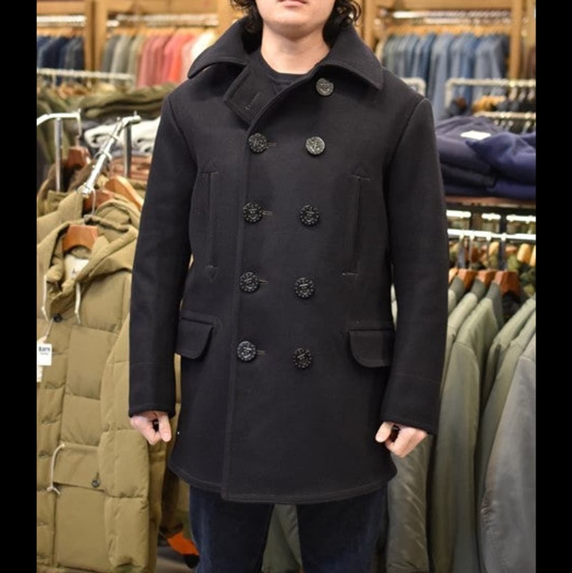 버즈릭슨 롱 피코트 BR14146 40(100-103)사이즈 상품이미지2