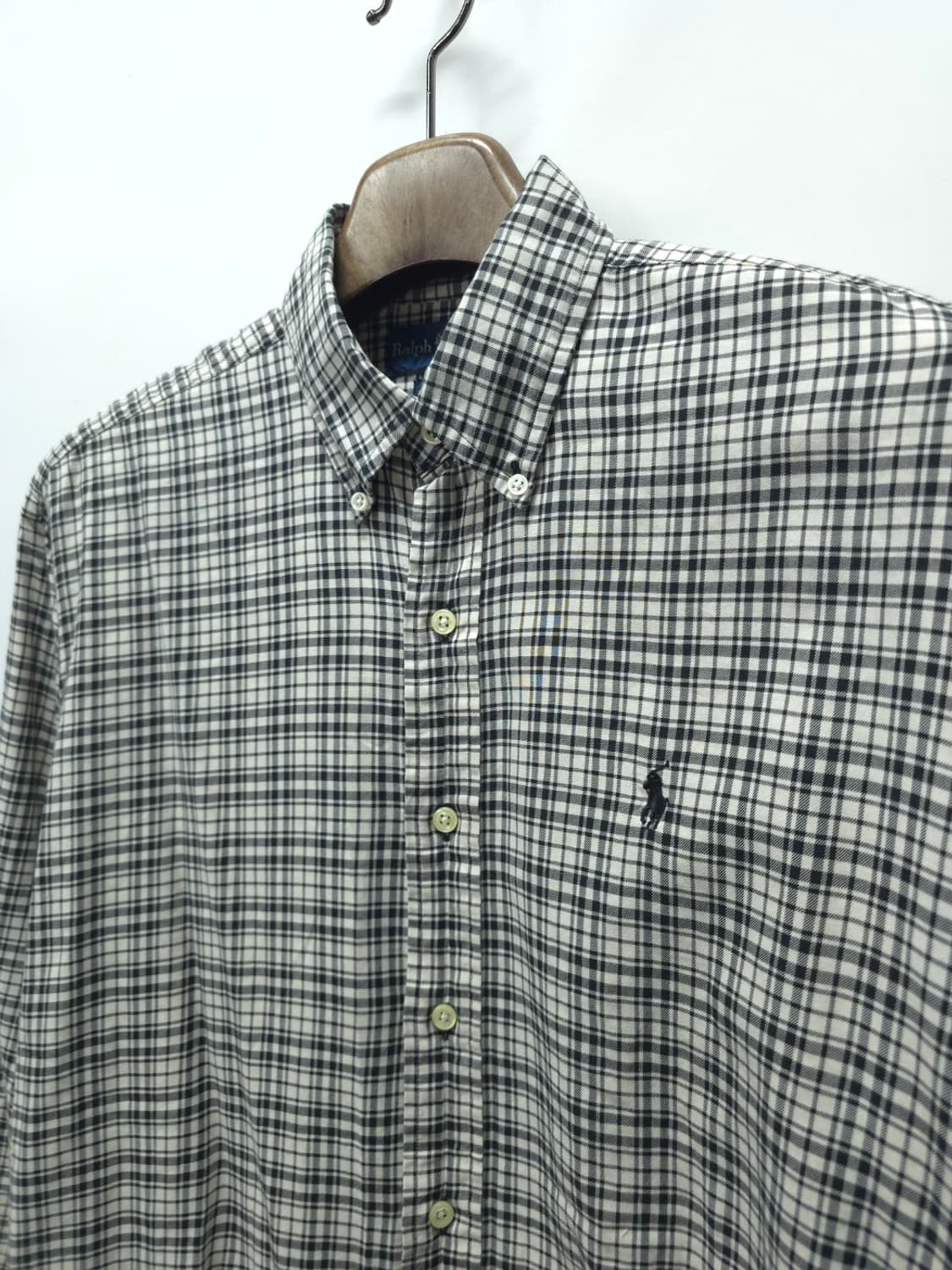 폴로 랄프로렌 BLAKE 라인 체크 긴팔 셔츠 (~110) 상품이미지3