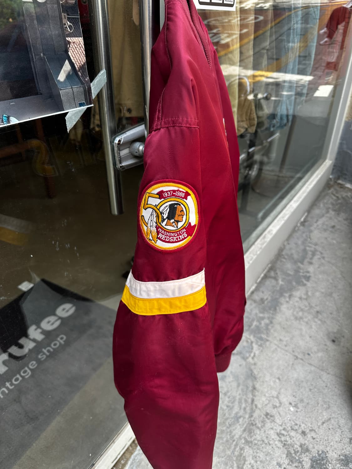 90s Starter NFL Washington Redskins 새틴 봄 상품이미지2