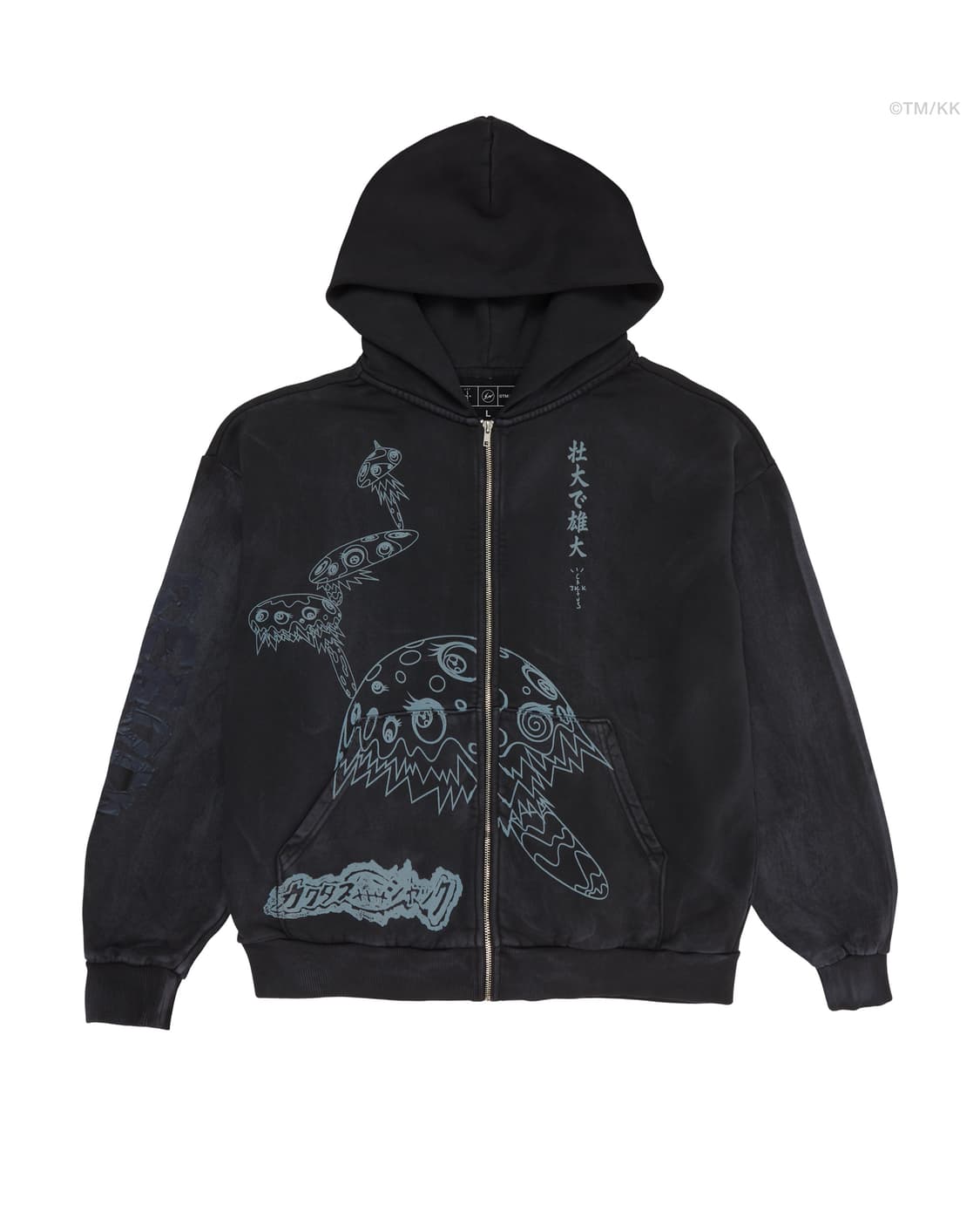 트래비스 스캇 캑터스 잭 프라그먼트 후드 집업 상품이미지1