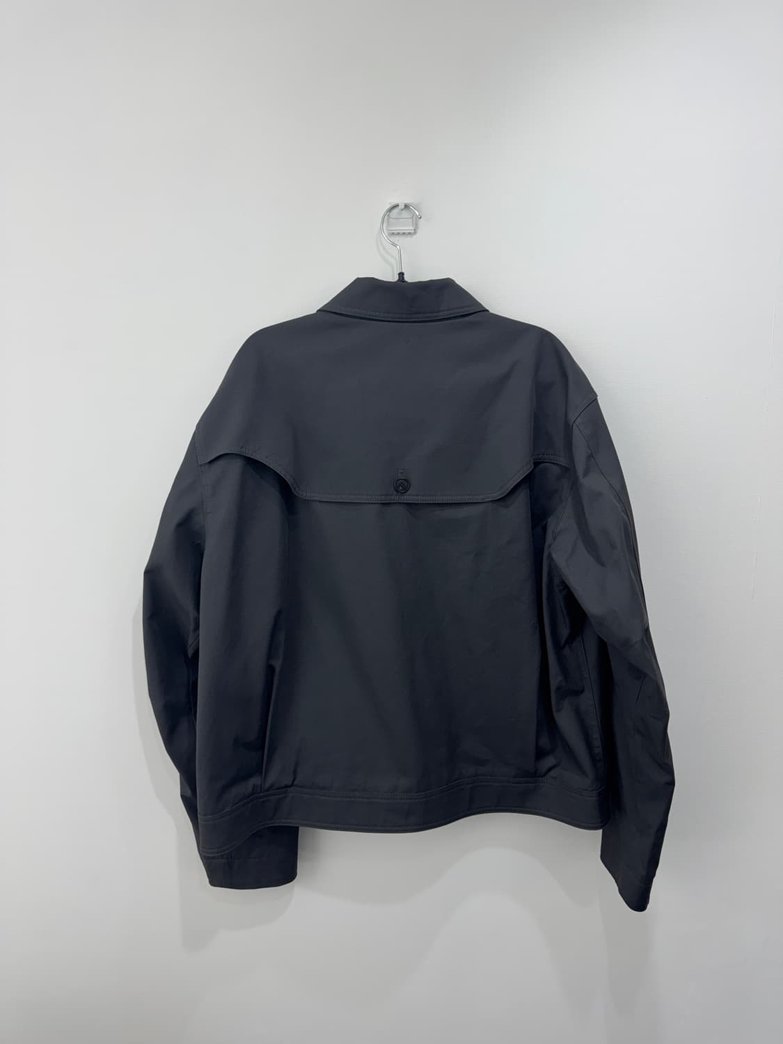 언지미크Trench Short Jacket - Dim Gray 새상품L 상품이미지5