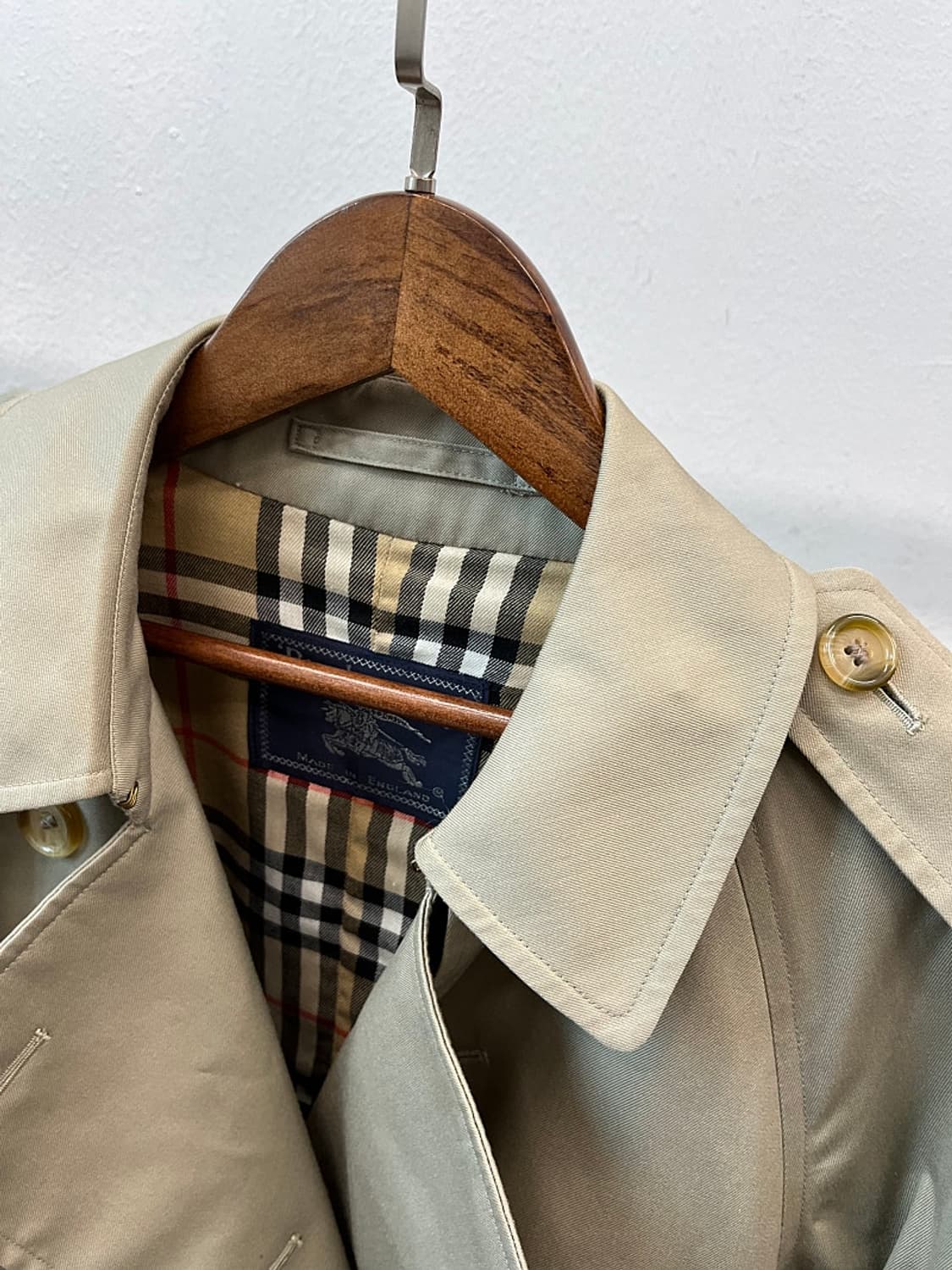 여) 버버리 개버딘 더블 트렌치코트 상품이미지6