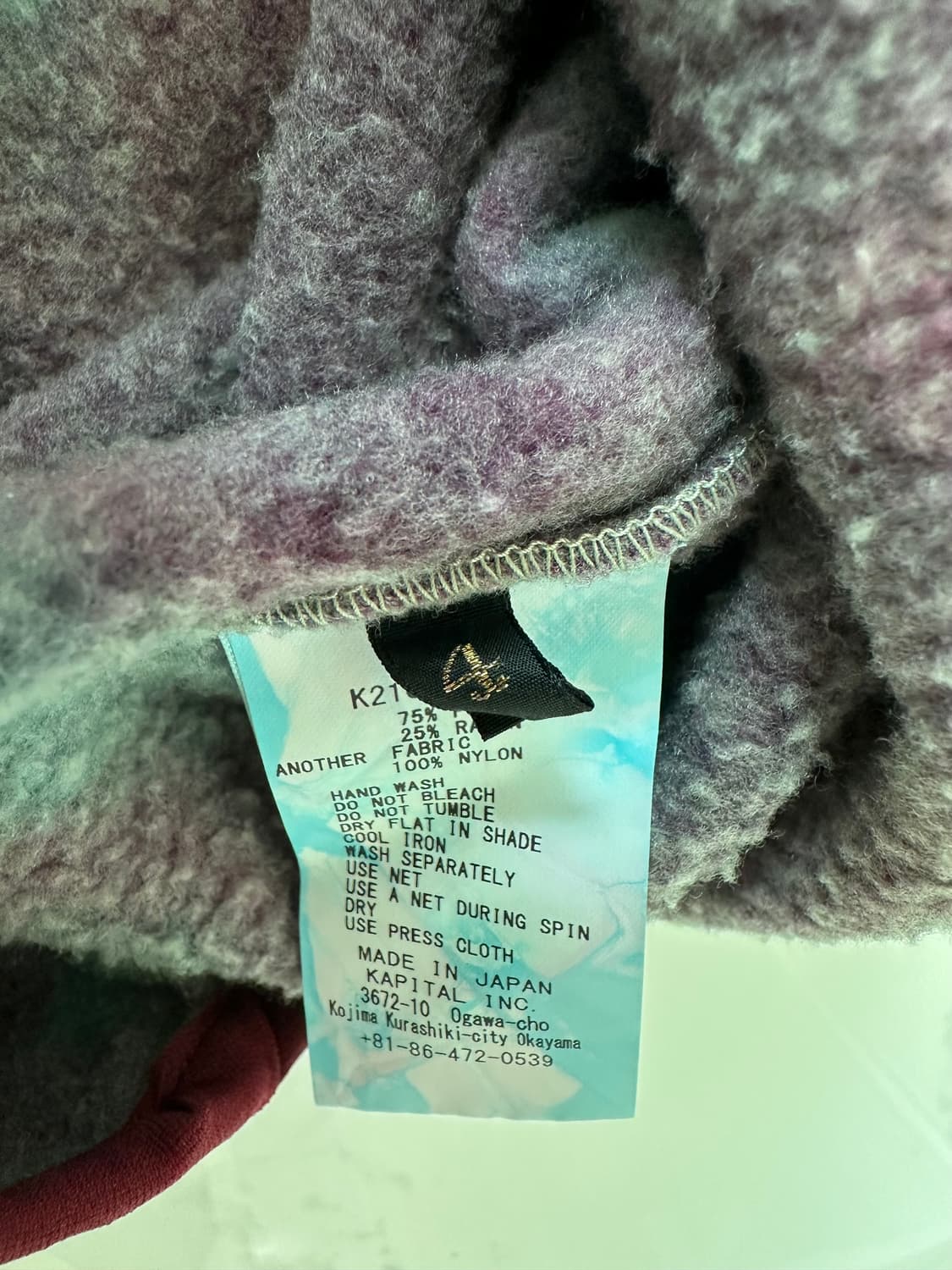 캐피탈 플리스 크루넥 상품이미지3