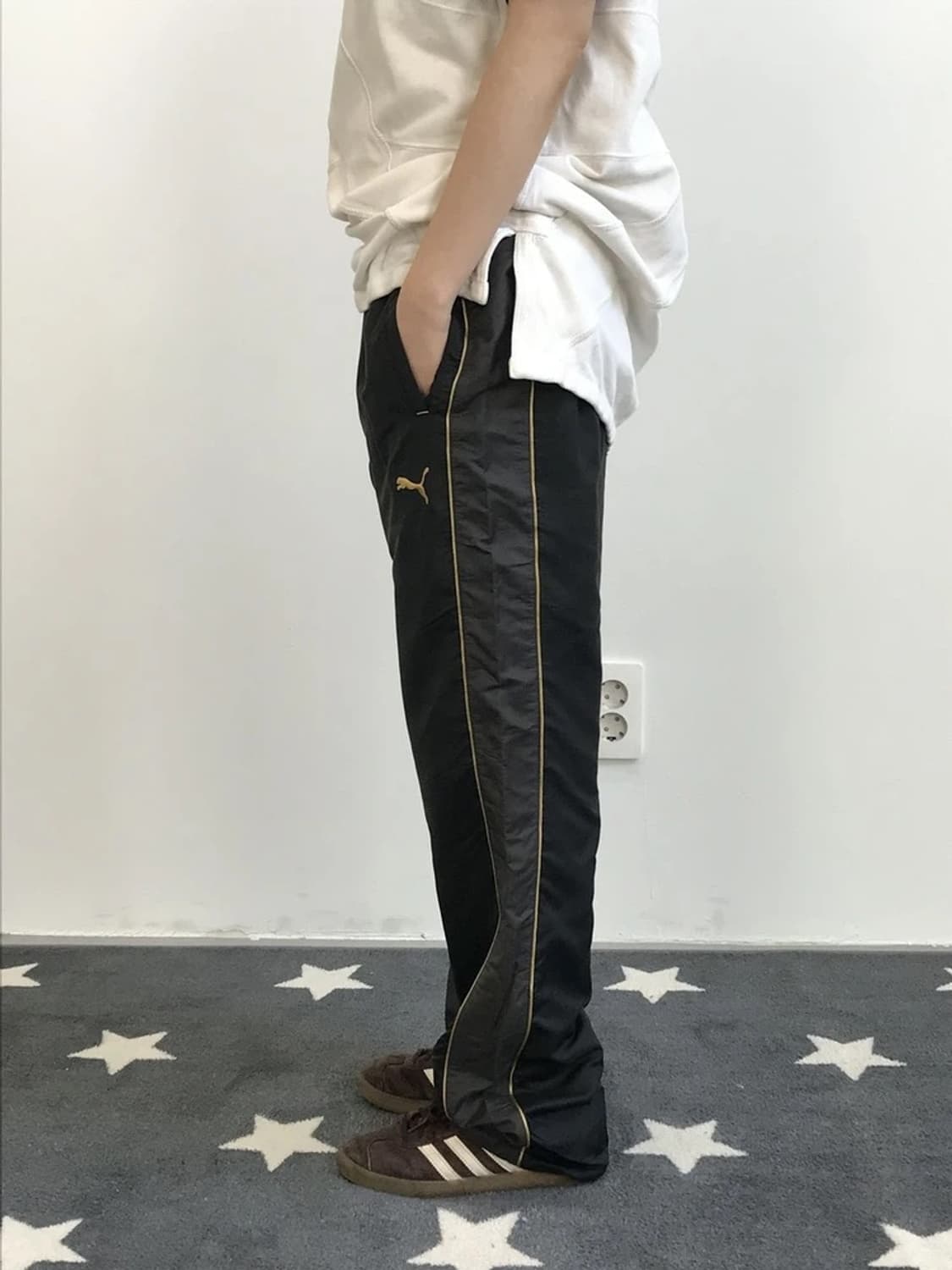 Puma Black Gold Line Track Pants 상품이미지1