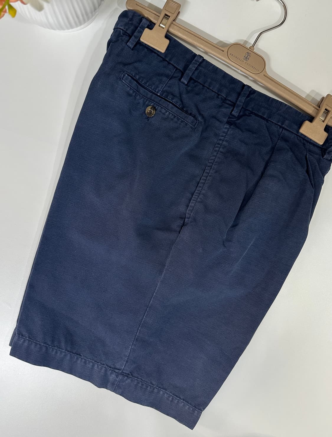 로로피아나 버뮤다 팬츠 쇼츠 반바지 네이비 50 상품이미지1