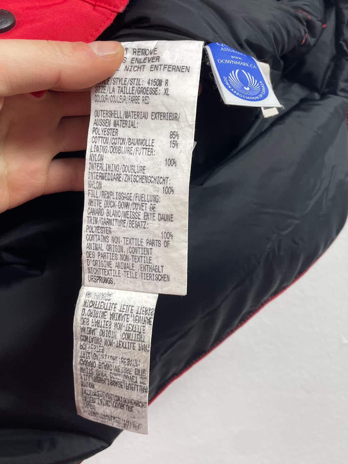 캐나다구스 레드 다운 조끼패딩 (on.451)  상품이미지6