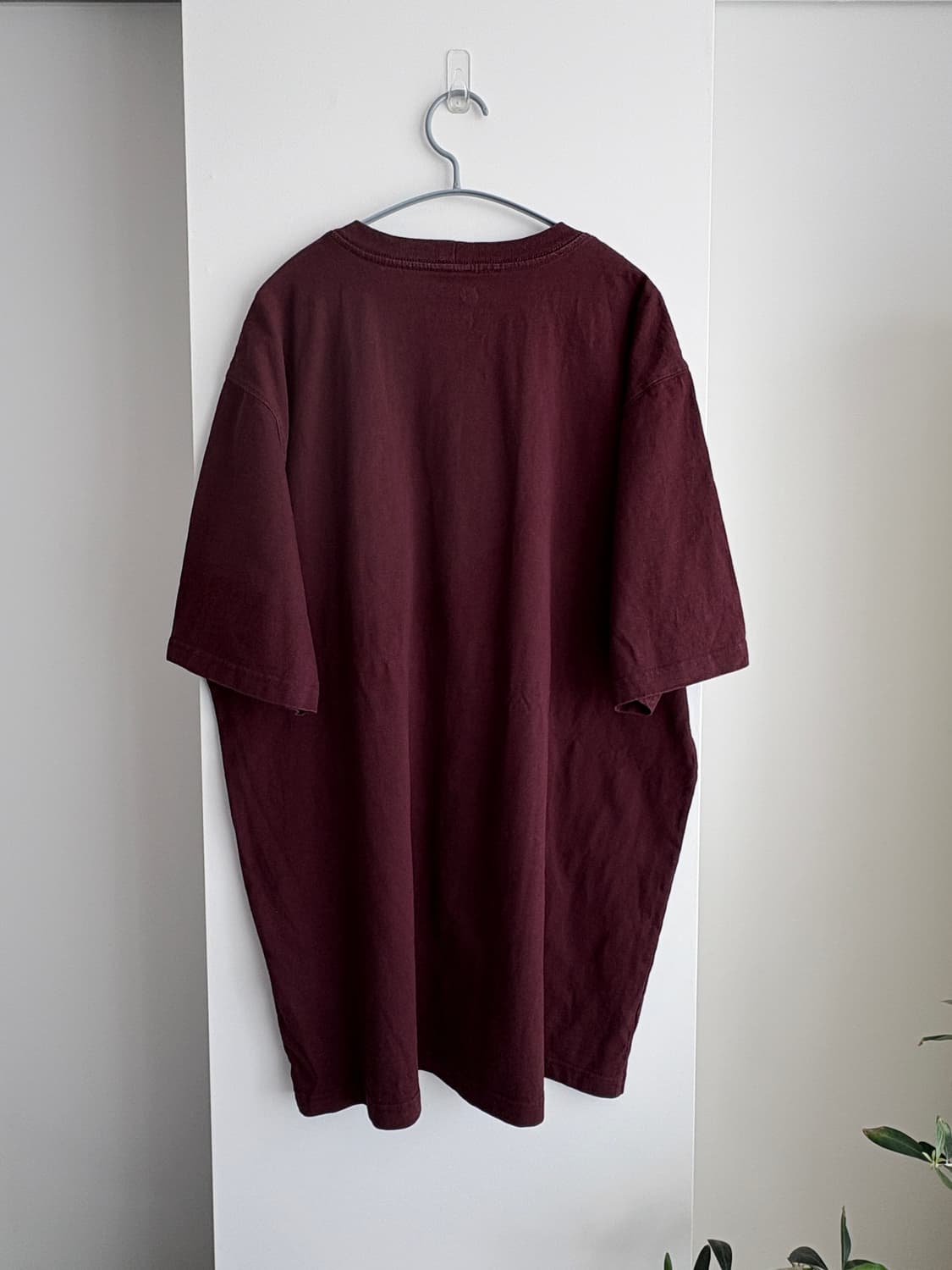 칼하트 K87 버건디 포켓 반팔티 상품이미지3