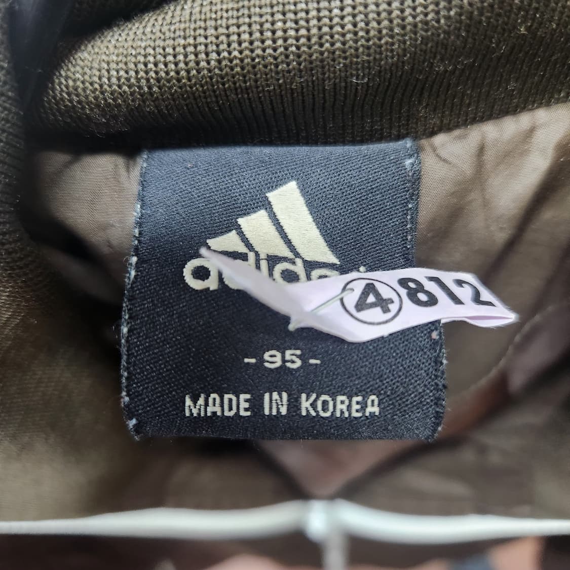 아디다스 로고 삼선 롱 누빔 패딩 투웨이 자켓 95(M) 상품이미지6