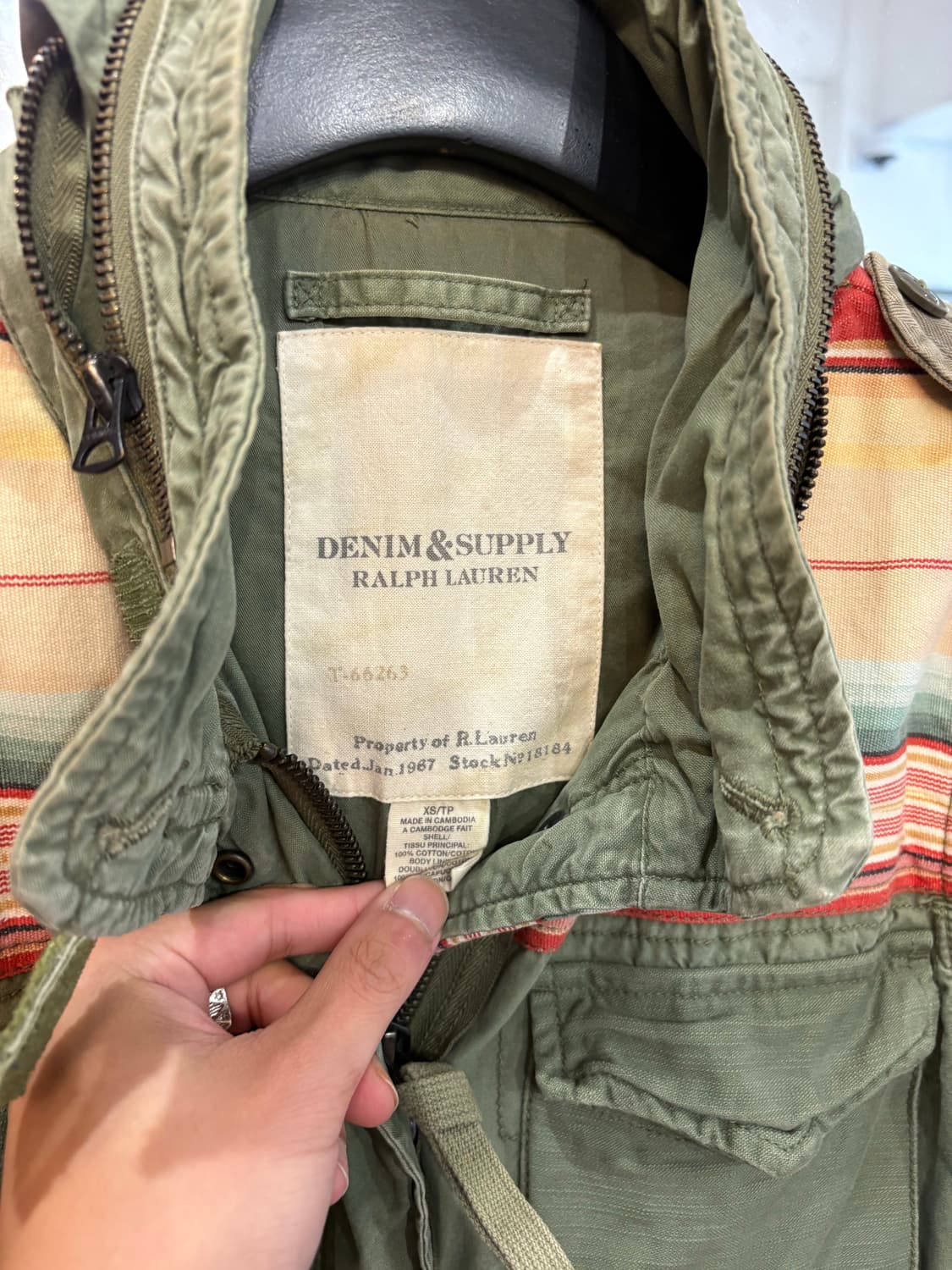 Denim & Supply Ralph Lauren M65 Jaket 상품이미지7