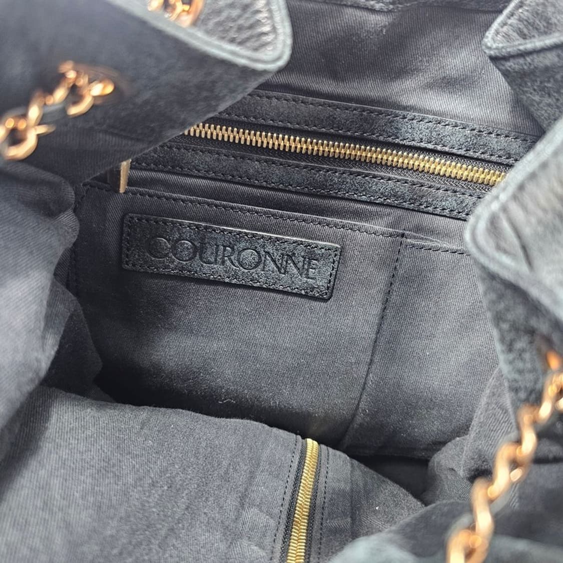 COURONNE 레더 백팩 상품이미지2