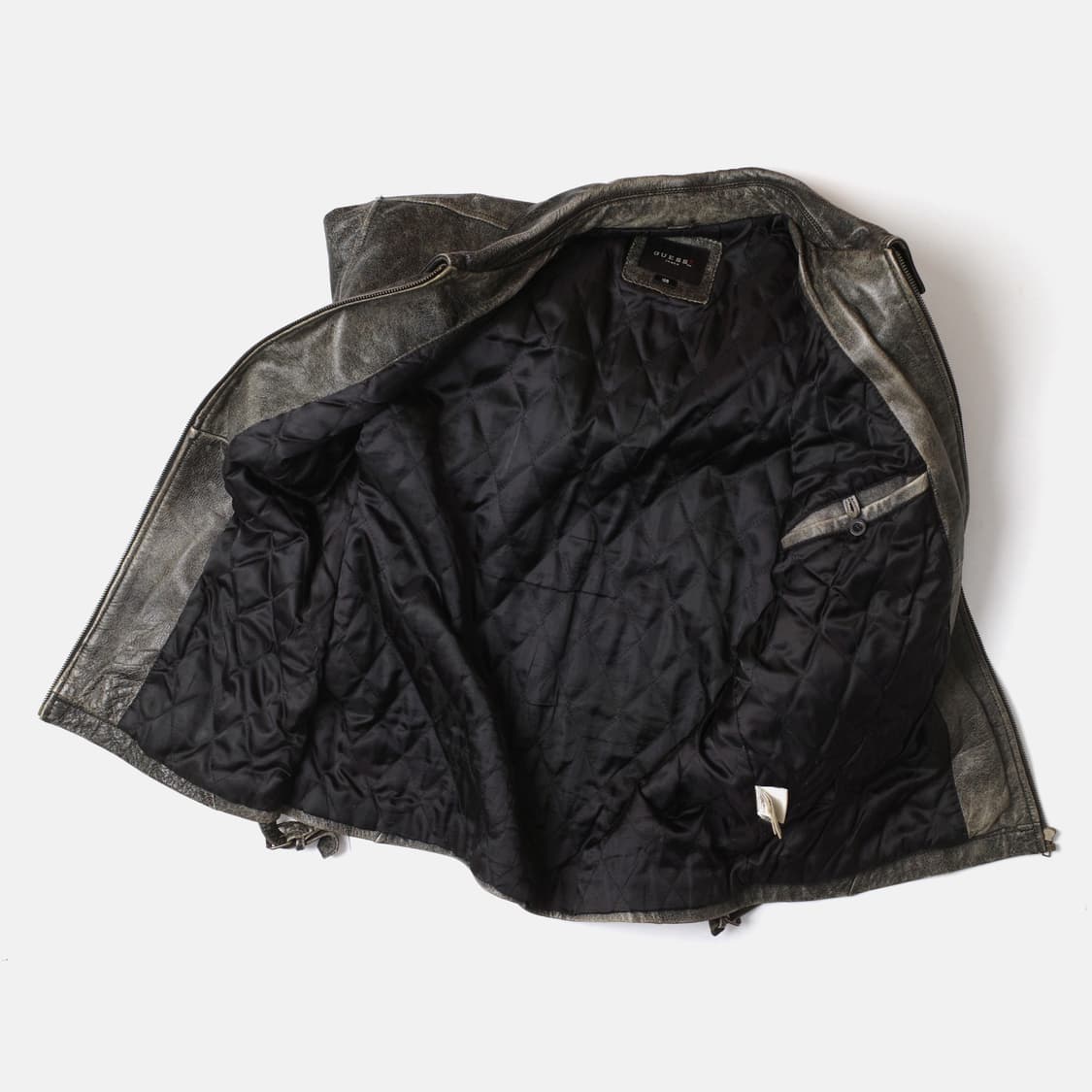 1990's Guess Jeans Leather Jacket 상품이미지5