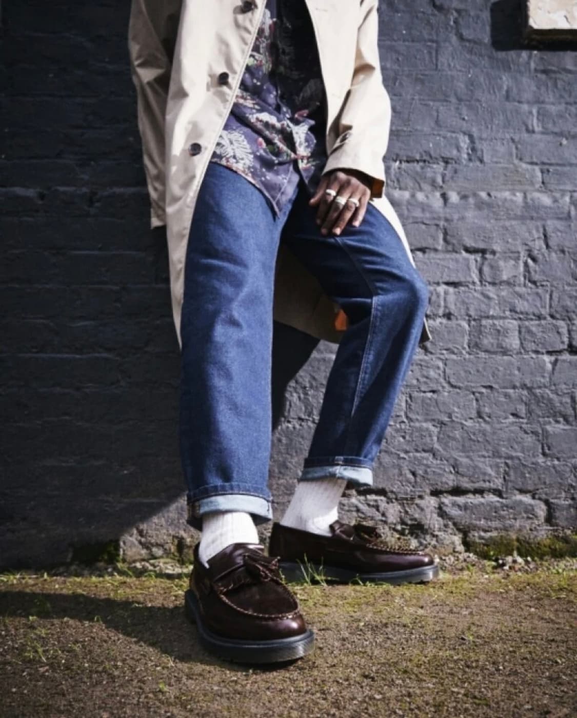 닥터마틴 아드리안 로퍼 체리레드 245/38 상품이미지5