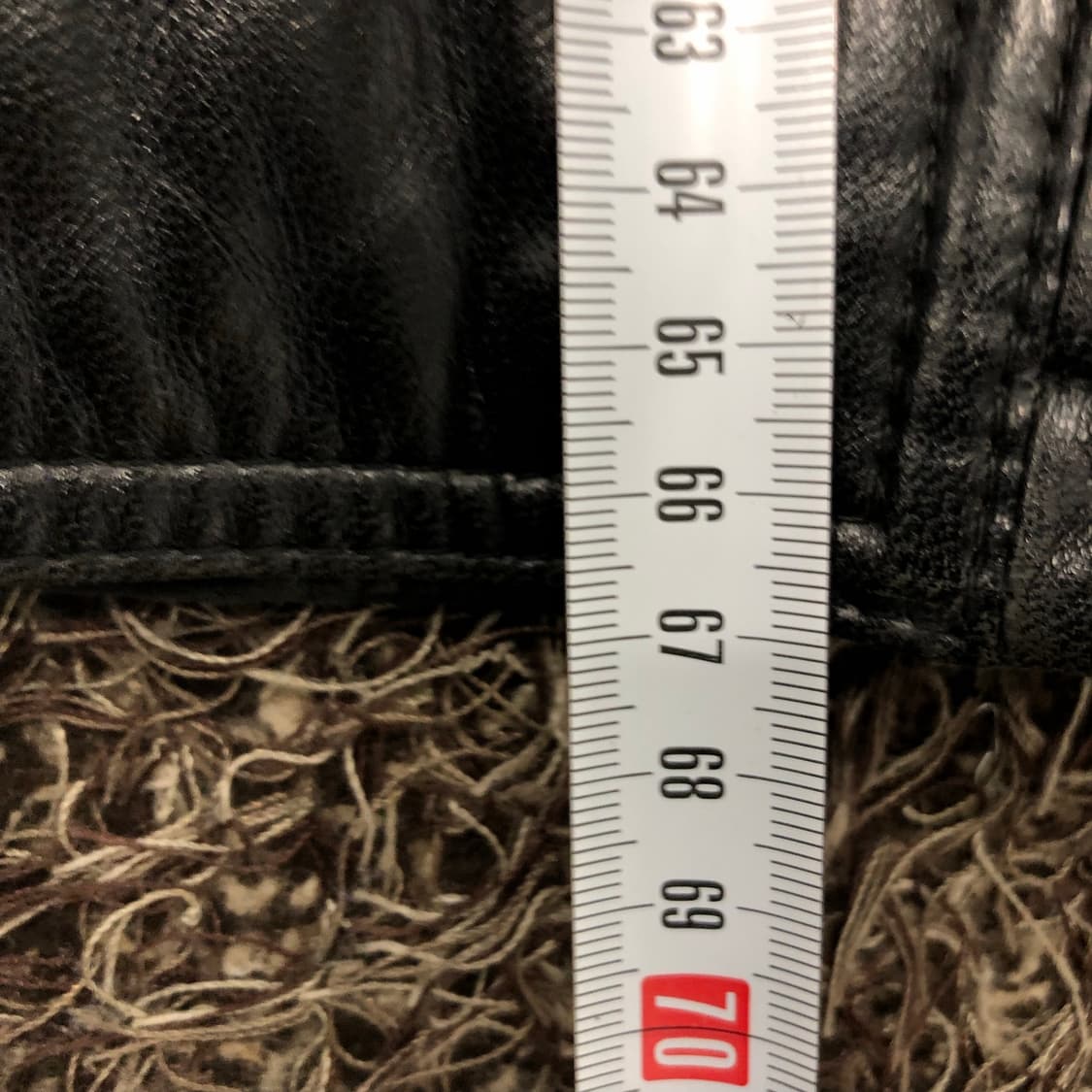 100 런던포그 양가죽 봄버 레더 가죽 자켓 상품이미지10