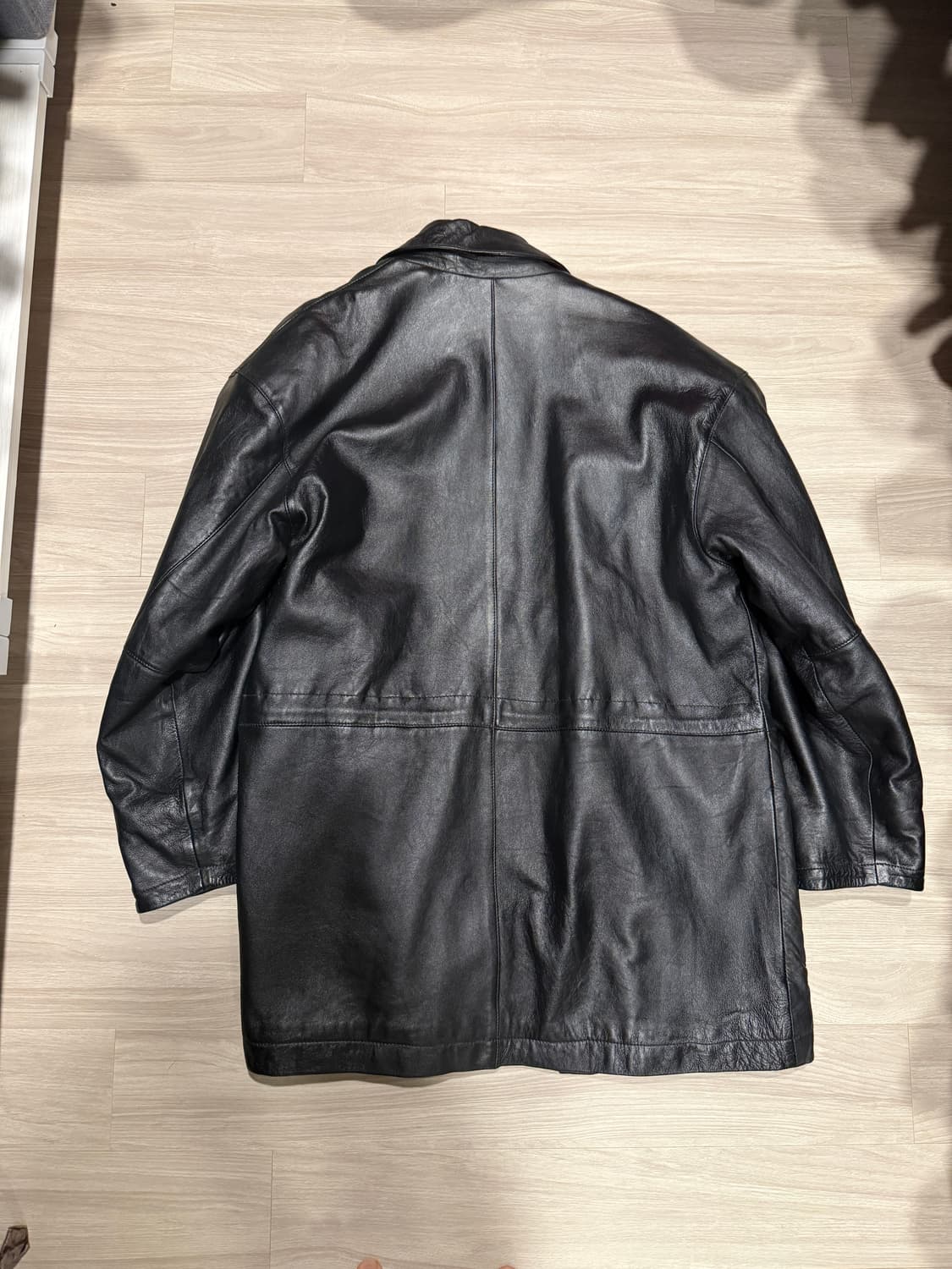 빈티지 리얼 레더 양가죽 카코트 상품이미지3