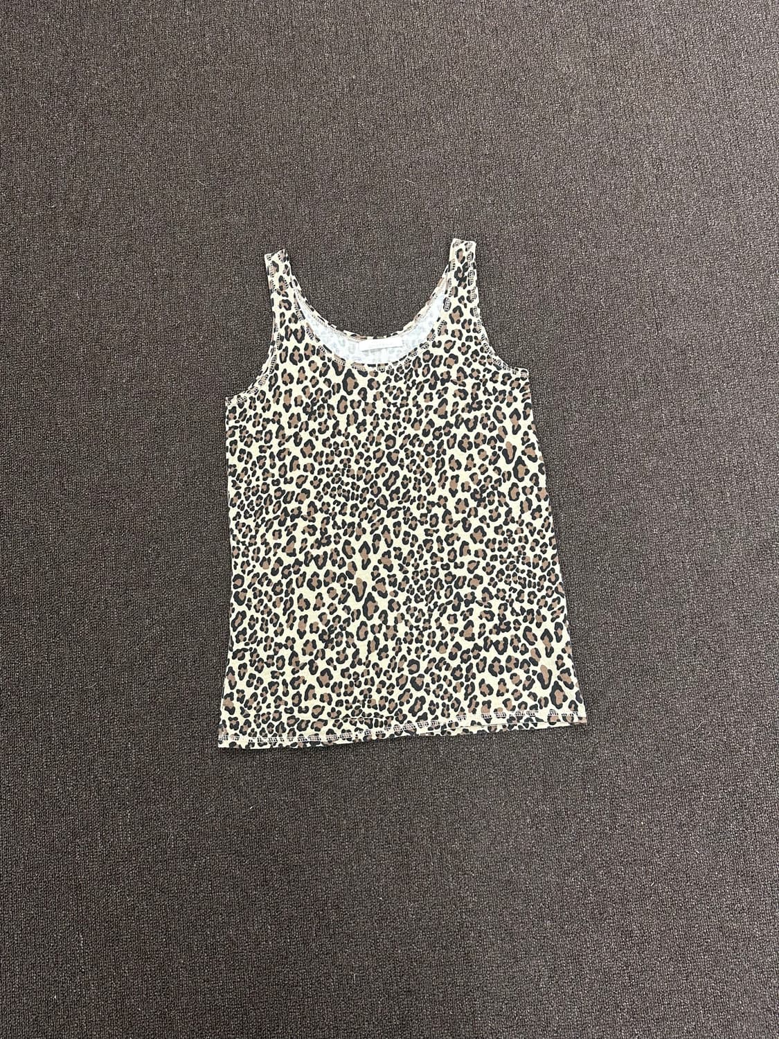 M)Lowrys Farm 빈티지 여성 레오파드 슬리브리스 상품이미지3