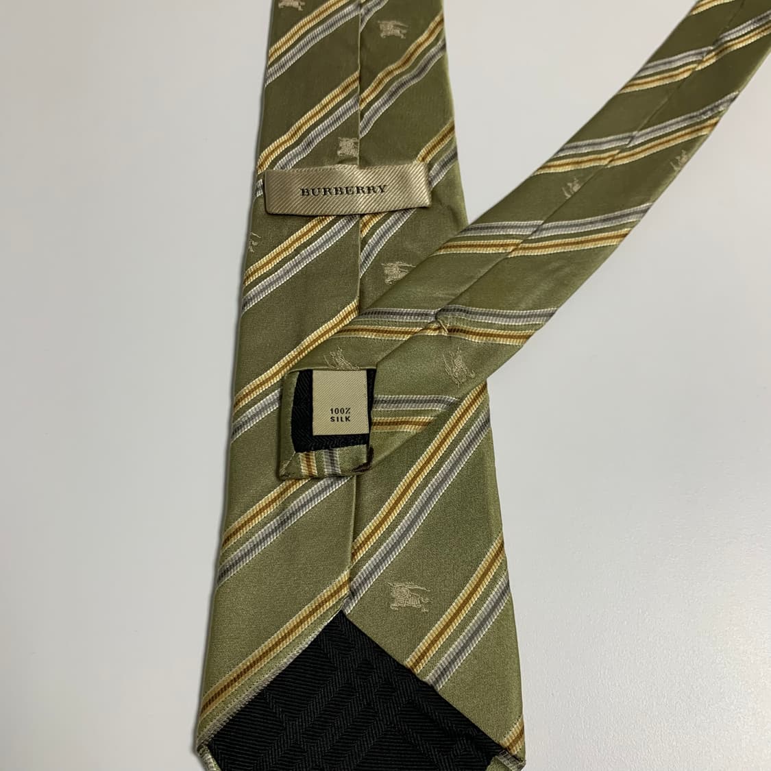 버버리(BURBERRY) 스트라이프 넥타이 명품 모노그램 클래식 A등급 상품이미지6