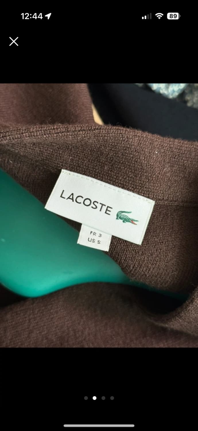 라코스테브라운가디건 상품이미지2