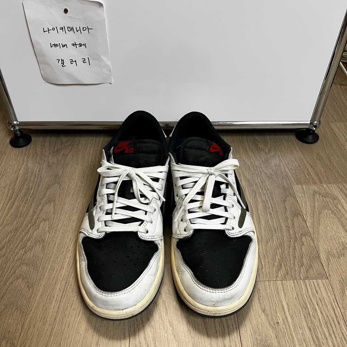 [275] 조던 1 × 트래비스 스캇 레트로 로우 OG SP 미디움 올리 상품이미지5