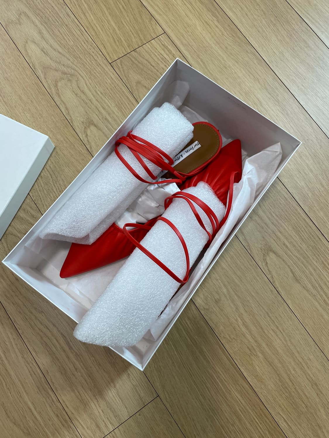 & other stories Red Orange heel 상품이미지1